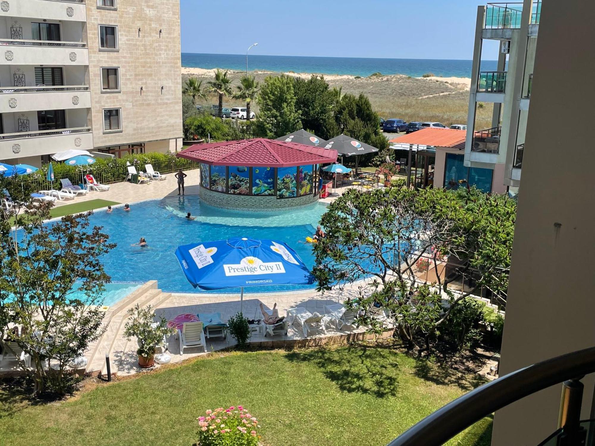 Apart-Hotel Panorama Sea Lux Primorsko Kamer foto